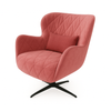 Fotoliu catifea ROSIE | model ENA
