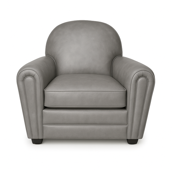 Fotoliu piele GRI model MARA