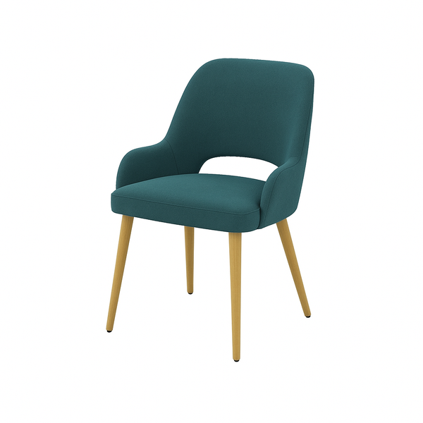 Scaun catifea VERDE | model HUGO