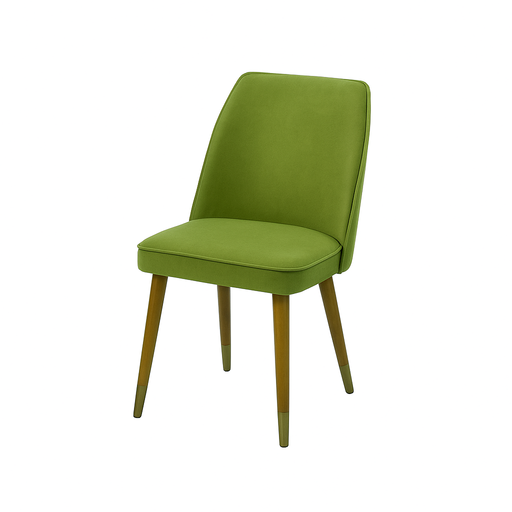 Scaun catifea GALBENA | model JONY