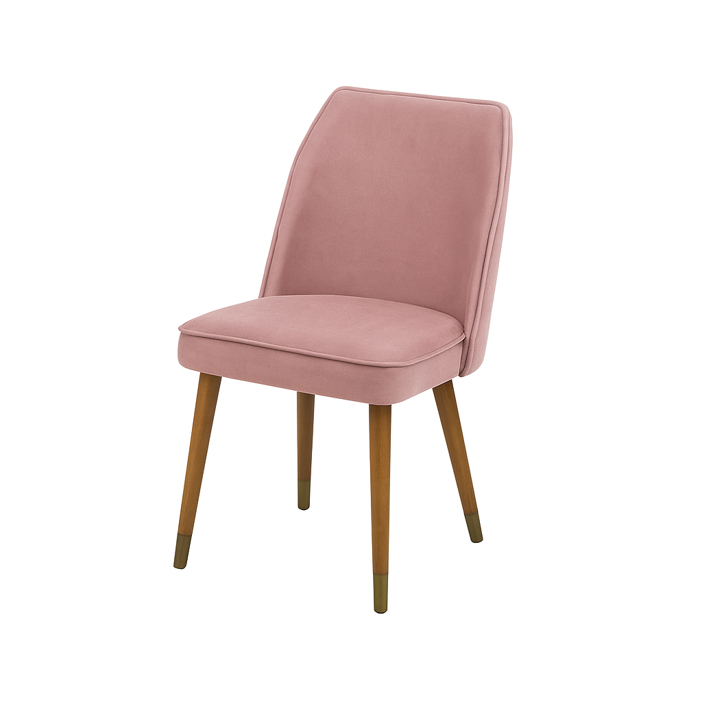 Scaun catifea GALBENA | model JONY