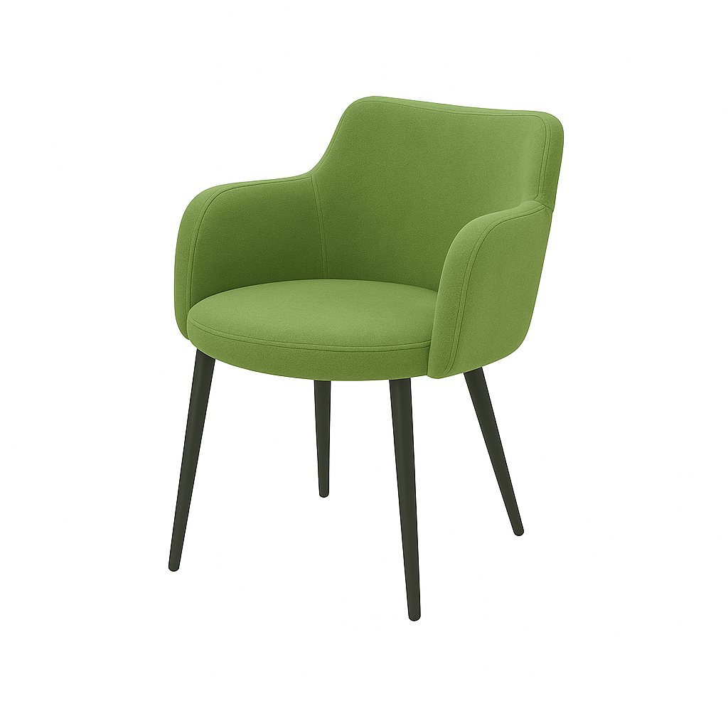 Scaun catifea VERDE | model PERDIX