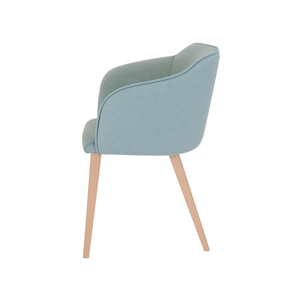 Scaun catifea VERDE | model CROCO