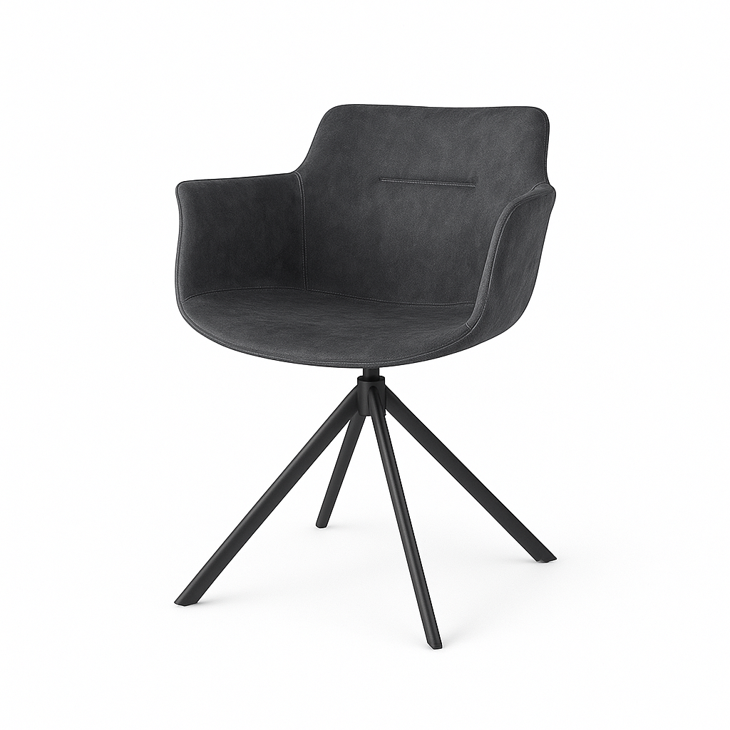 Scaun catifea GRI | model MARA