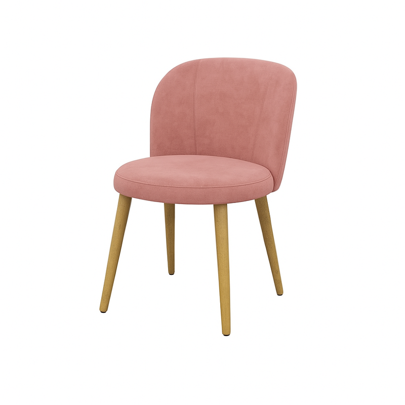 Scaun catifea ROZ | model SAM