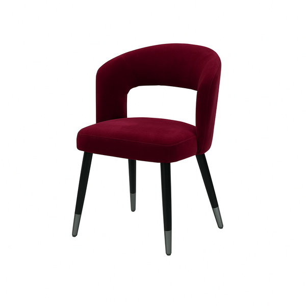 Scaun catifea VERDE | model SANDY