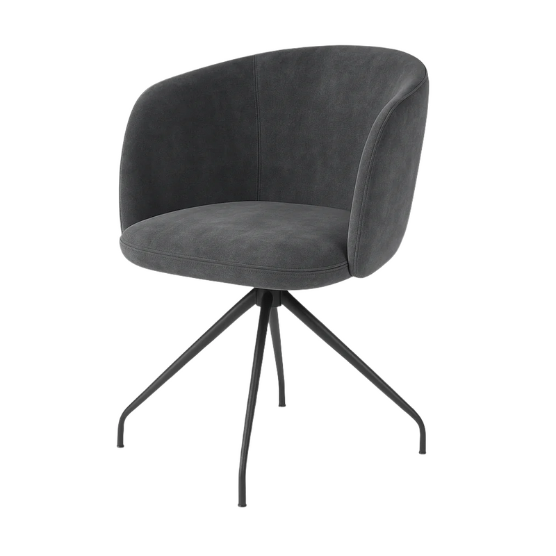 Scaun catifea GRI | model ZURLI