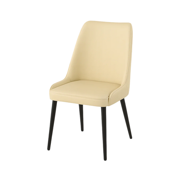 Scaun piele GALBENA | model GINA