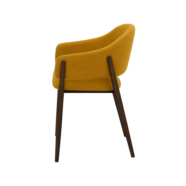 Scaun catifea VERDE | model ALBA