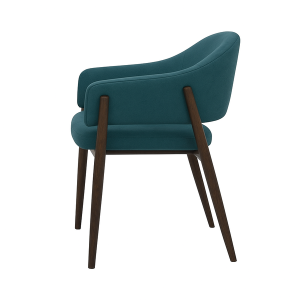 Scaun catifea VERDE | model ALBA