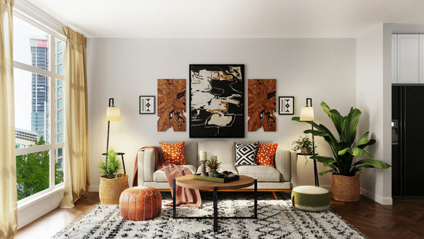 Amenajarea unui living modern în stil industrial - eScaun.ro