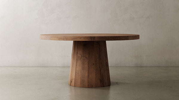 Masa rotunda din lemn masiv • model RODU