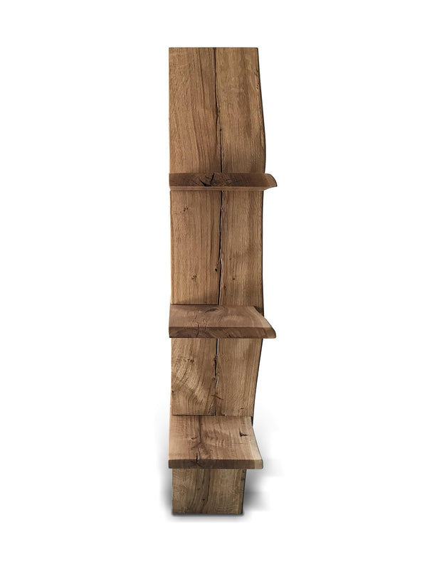 Raft lemn masiv de stejar lucrat manual