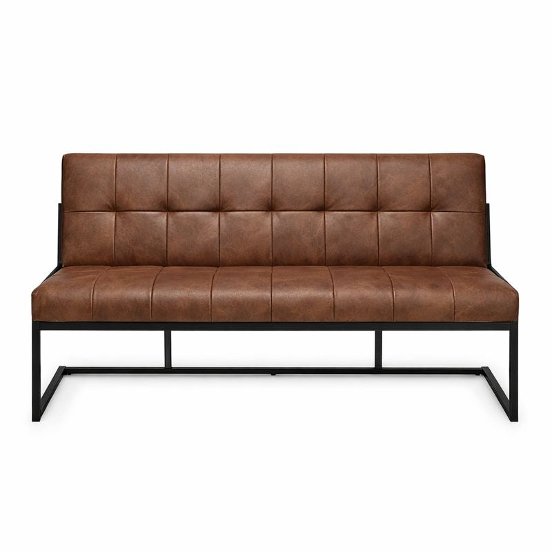 Bancheta piele ANTRACIT | model CABALLERO