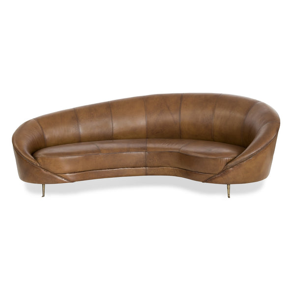 Canapea moderna din piele naturala✔ model YAN