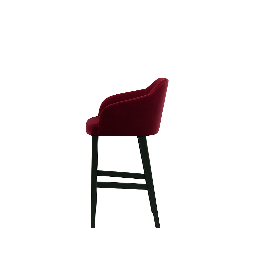 Scaun bar catifea | model CROCO