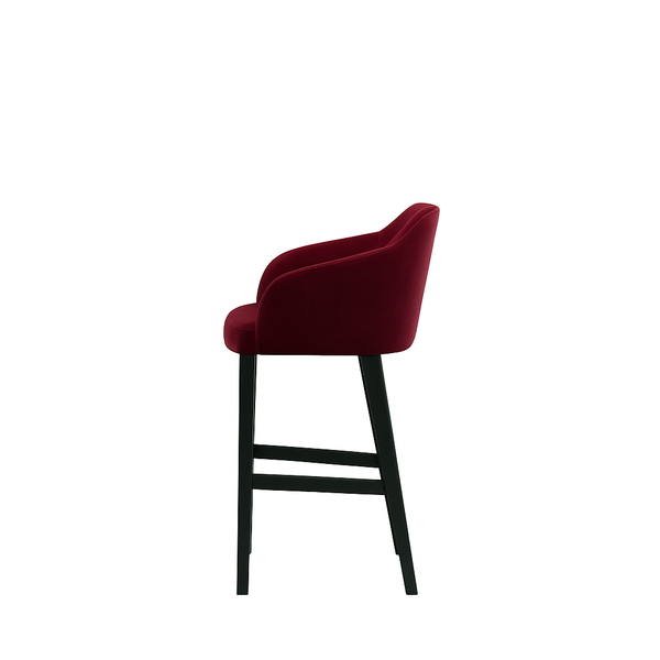 Scaun bar catifea | model CROCO