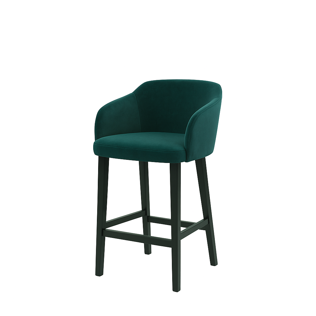 Scaun bar catifea | model CROCO