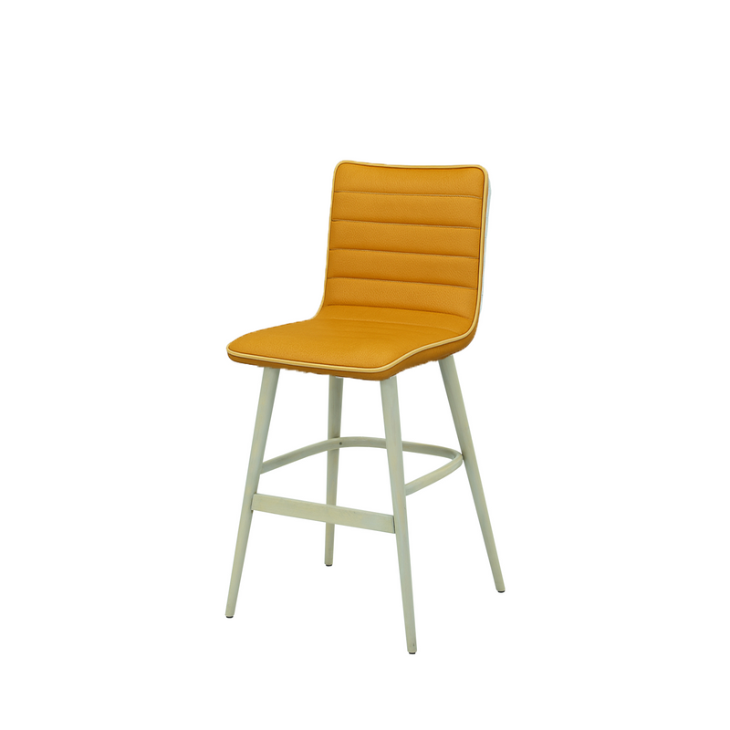 Scaun bar piele GALBENA | model NIZZIE