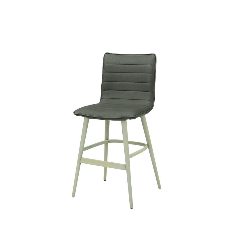 Scaun bar piele VERDE | model NIZZIE