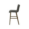 Scaun bar piele naturala BEJ | model RIGA