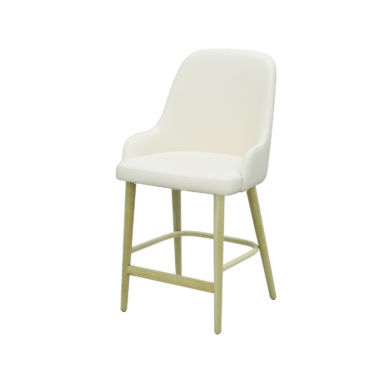 Scaun bar piele ALBA | model ROCCO
