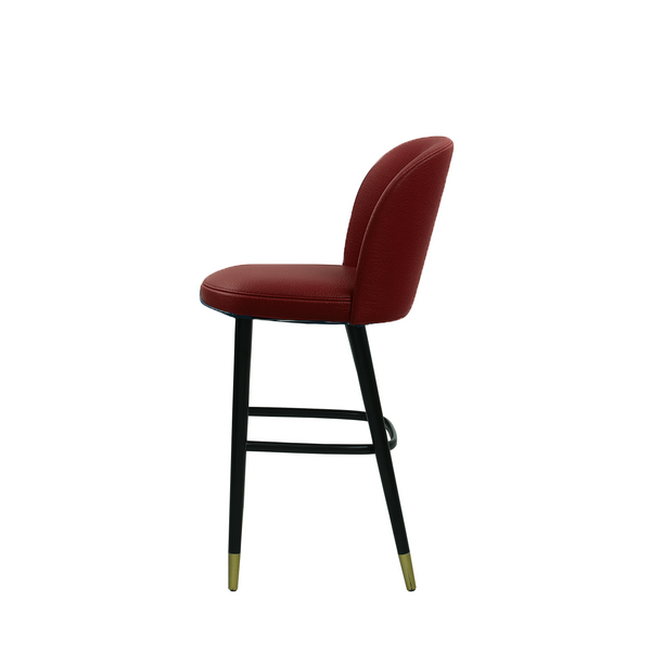 Scaun bar piele BEJ | model SAM