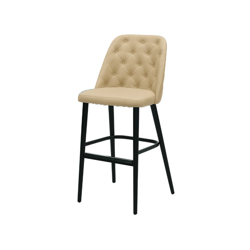Scaun bar piele BEJ | model SCOT