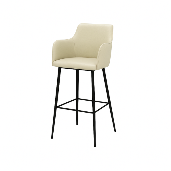 Scaun bar piele VERDE | model SINDY