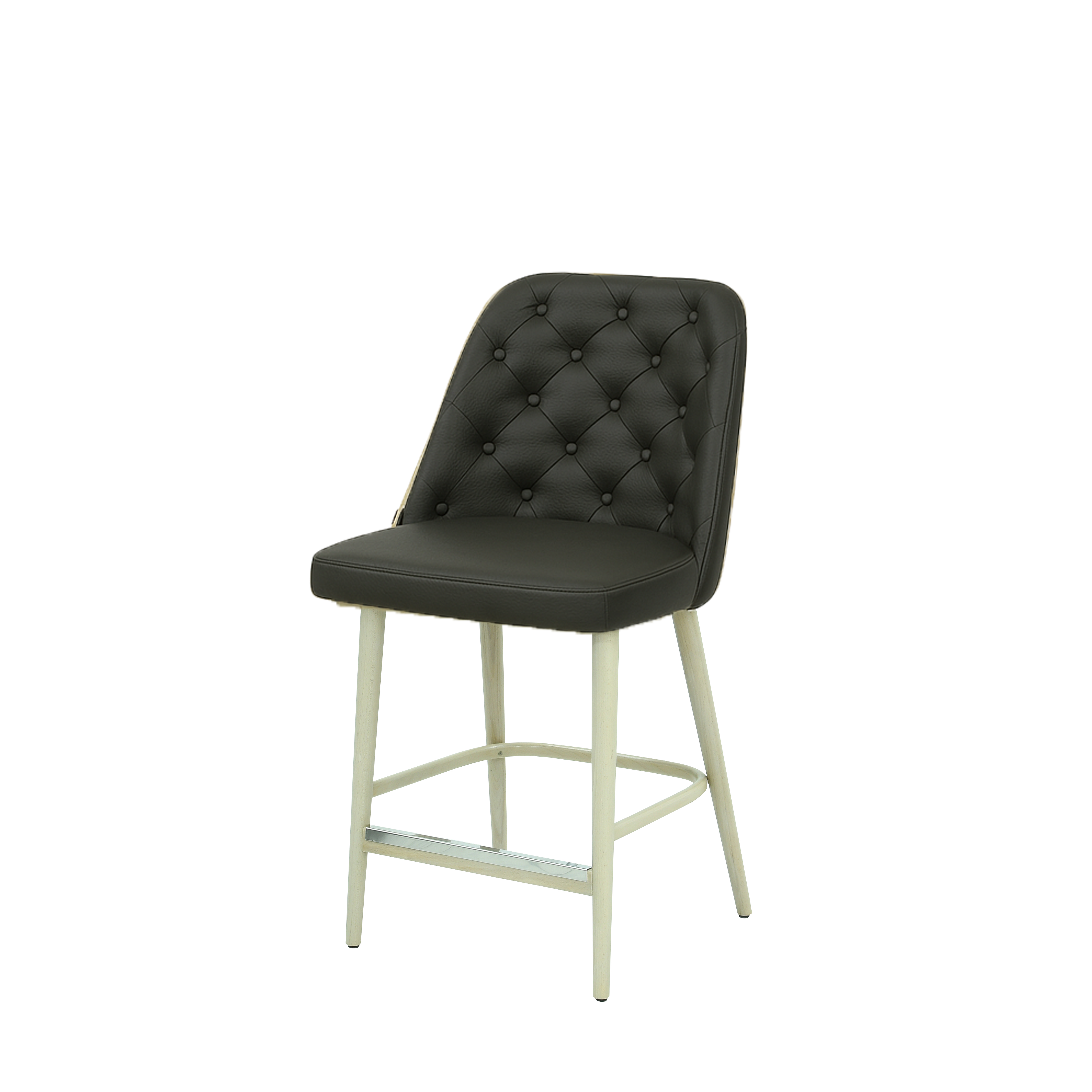 Scaun insula piele BEJ | model SCOT