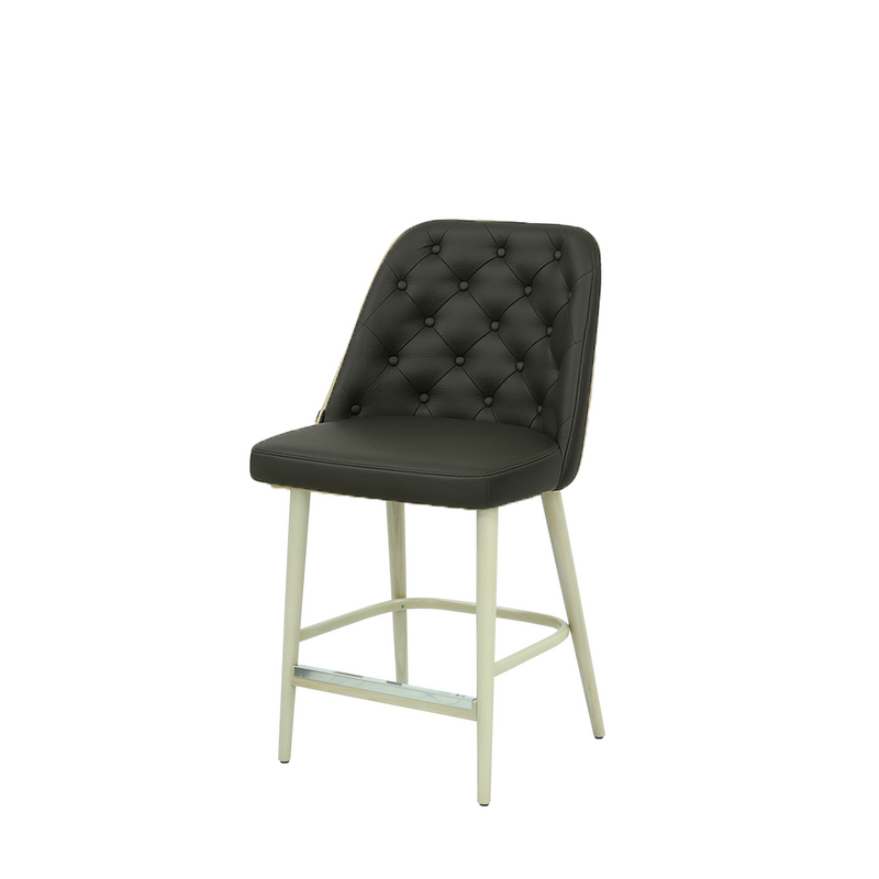 Scaun insula piele VERDE | model SCOT