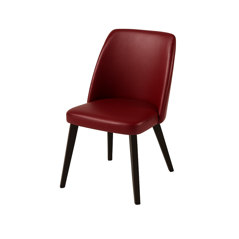 Scaun piele naturala BORDO | model SOLO