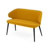 Bancheta catifea ALBASTRU DESCHIS | model CAPRICE - eScaun.ro