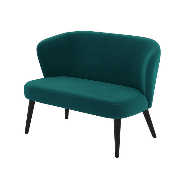 Bancheta catifea ALBASTRU DESCHIS | model LOTUS - eScaun.ro