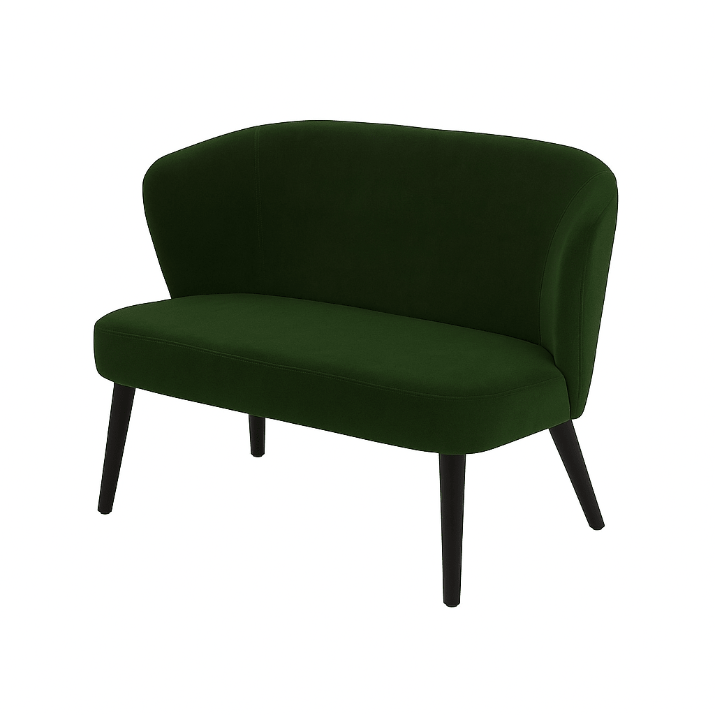 Bancheta catifea ALBASTRU DESCHIS | model LOTUS - eScaun.ro