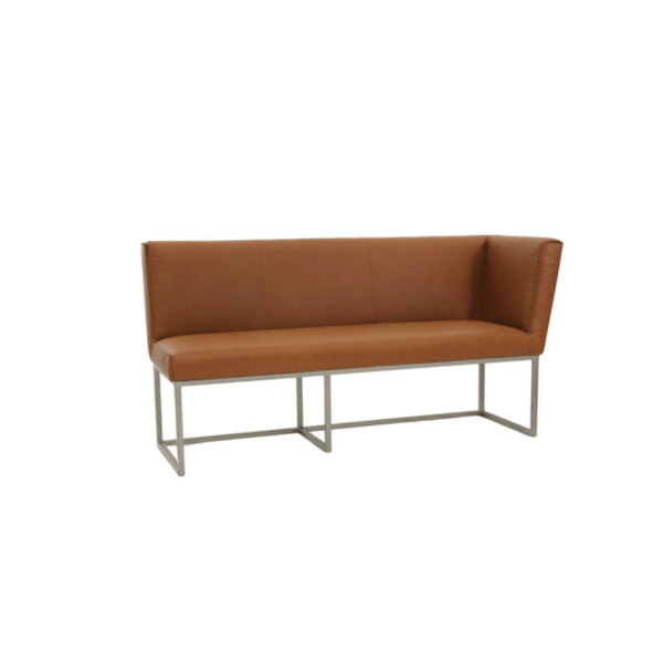 Bancheta din piele naturala | model CORNER 180 - eScaun.ro