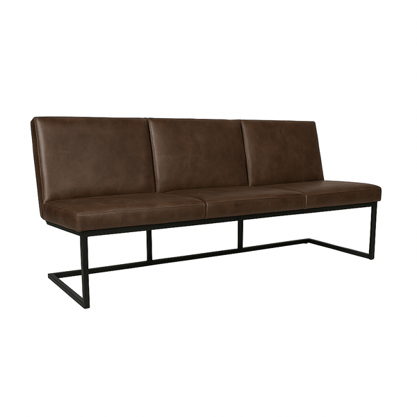 Bancheta piele TAUPE | model FLEET - eScaun.ro