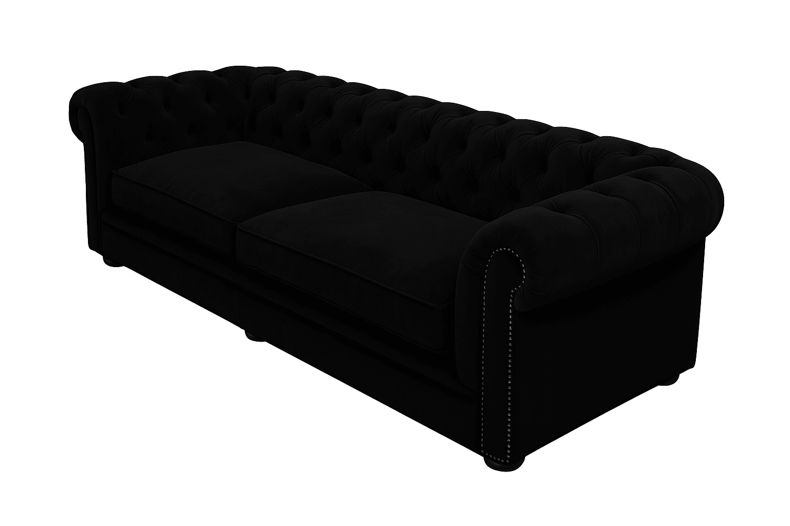 Canapea catifea GRI | model GYMA - eScaun.ro