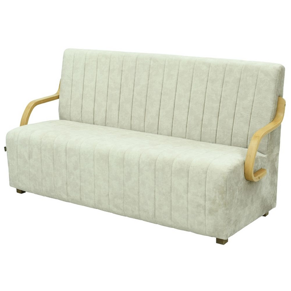 Canapea tip bancheta din catifea sau piele naturala ✔ model LUIGI