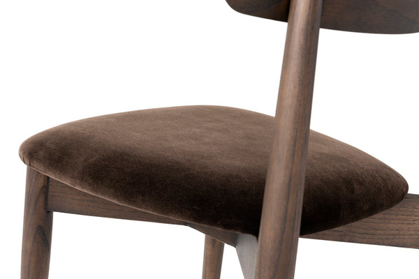 Scaun retro din lemn masiv ✔ model MASI