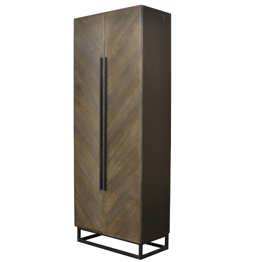 Dulap lemn cu picioare metalice | model UVER - eScaun.ro