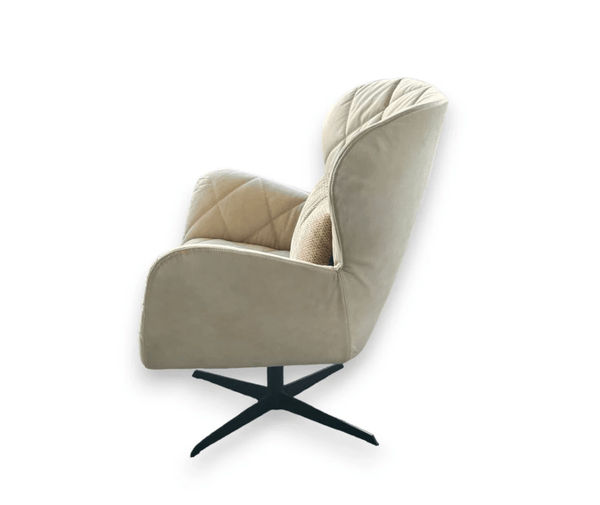 Fotoliu bej in diferite materiale | model ENA - eScaun.ro