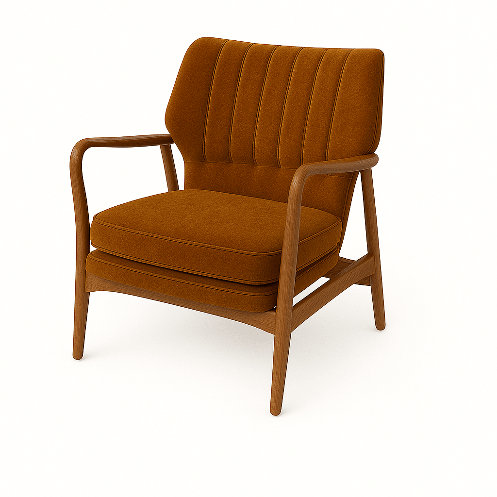 Fotoliu catifea GRI | model VIA - eScaun.ro