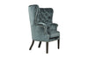 Fotoliu chesterfield catifea GRI | model ODI - eScaun.ro
