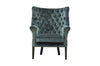 Fotoliu chesterfield catifea GRI | model ODI - eScaun.ro