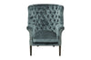 Fotoliu chesterfield catifea GRI | model ODI - eScaun.ro