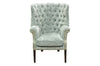 Fotoliu chesterfield catifea VERDE | model ODI - eScaun.ro