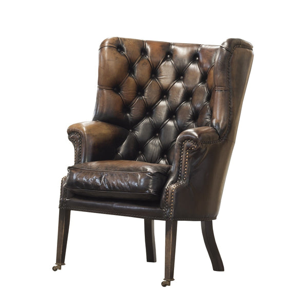 Fotoliu chesterfield din piele | model ODI - eScaun.ro