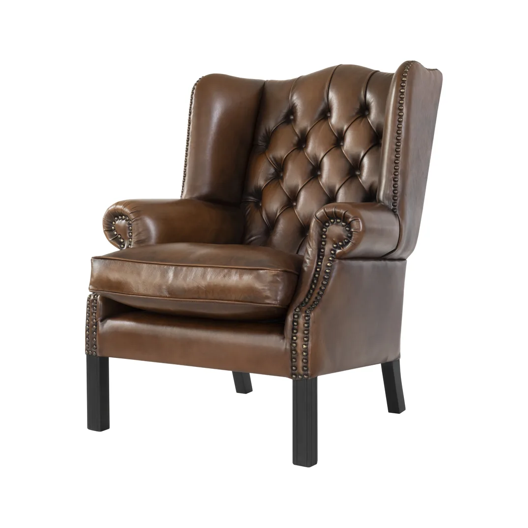 Fotoliu cu spatar chesterfield | model MIR