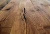Masa de lemn si picioare din sticla | model OAK GLASS - eScaun.ro